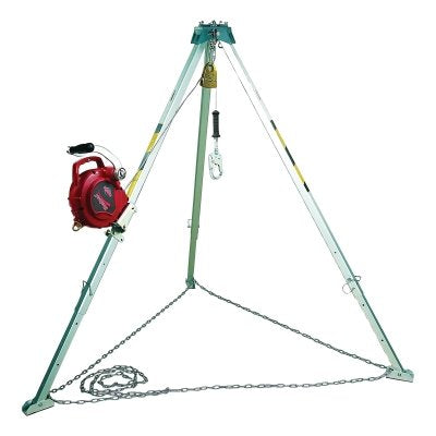 3M 70007490173 PROTECTA PRO Confined Space System, 8 ft, 50 ft Stainless Steel Cable