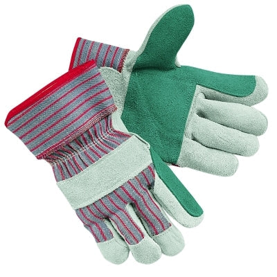 MCR Safety 1211J JOINTED DOUBLE LEATHERPALM 2-1/2" RUBB SAFETY