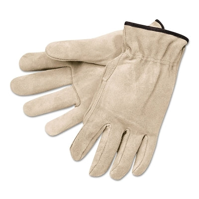 MCR Safety 3100XL Premium-Grade Leather Driving Gloves, Cowhide, X-Large, Unlined, Straight Thumb
