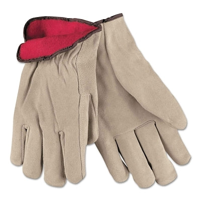 MCR Safety 3150M Drivers Gloves, Premium Grade Cowhide, Medium, Jersey Lining