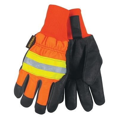 MCR Safety 36111L Luminator Drivers Glove, Goatskin, Large, unlined, Keystone Thumb
