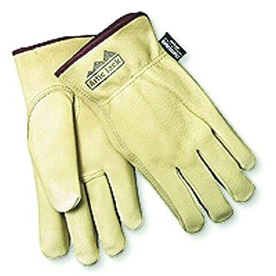 MCR Safety 3450L Insulated Drivers Gloves, Premium Grain Pigskin, Large, Jersey Lining