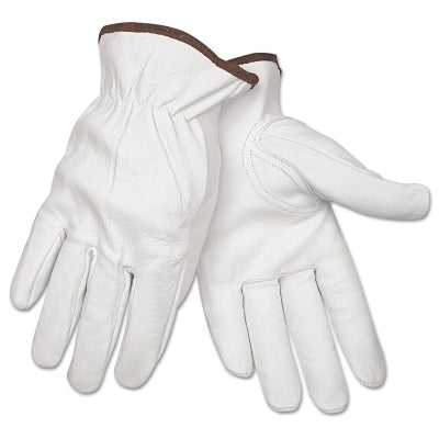 MCR Safety 3611XL Premium Grain Leather Driving Gloves, Goatskin, X-Large, Unlined, Keystone Thumb
