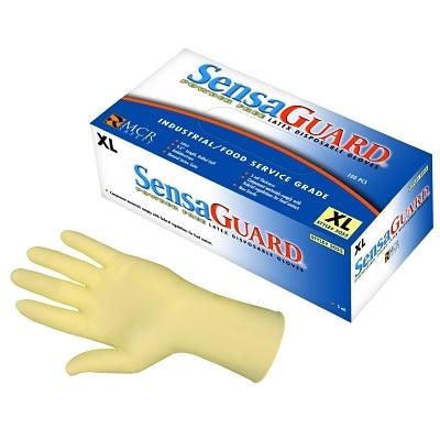MCR Safety 5055XL X-LARGE 5MIL. POWDER FREE LATEX GLOVES-IND.