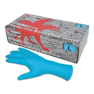 MCR Safety 6012XL NITRI-MED PREM 6 MIL NITMED GR TEXT 12" PF XL
