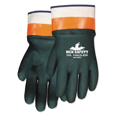 MCR Safety 6410SC OIL HAULER DARK GREENPREMIUM DOUBLE DIP PVC
