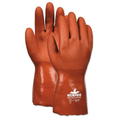 MCR Safety 6620KVXXL Redcoat Kevlar Gloves, 2X-Large, Russet