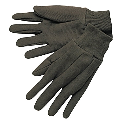 MCR Safety 7100 BROWN JERSEY CLUTE PATTERN KNIT WRIST