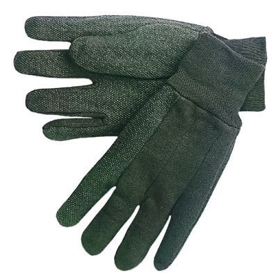 MCR Safety 7800 Dotted-Palm Cotton Jersey Gloves Large