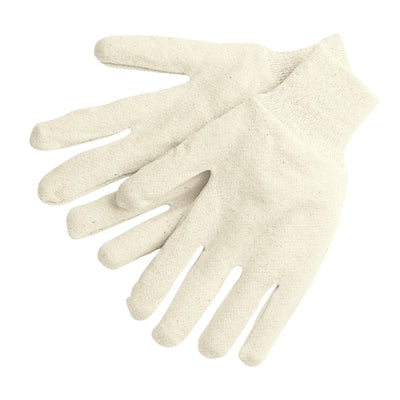 MCR Safety 8000I Cotton Jersey Gloves Large Natural