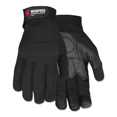 MCR Safety 903XL Fasguard Multi-Task Gloves, Black, X-Large