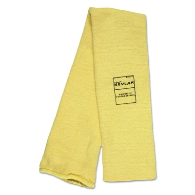 MCR Safety 9379 Kevlar Sleeves, 22 in Long, Elastic Closure, Universal, Yellow