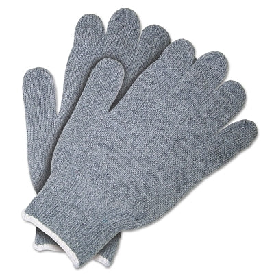 MCR Safety 9507SM Heavy Weight String Knit Gloves Small Knit-Wrist Gray