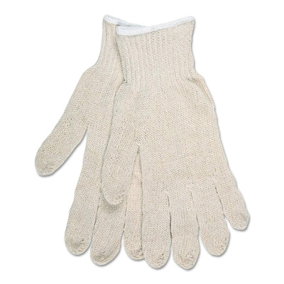 MCR Safety 9636LM LARGE COTTON/POLYESTER NATURAL STRING KNIT GLOVE