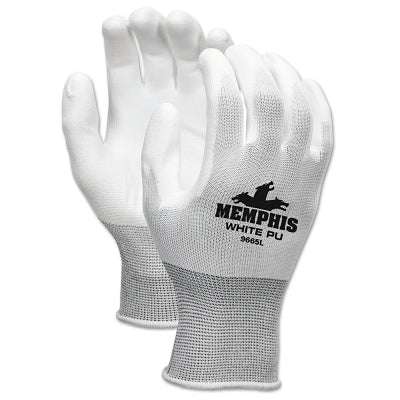 MCR Safety 9665S NXG PU Coated Work Glove Small White