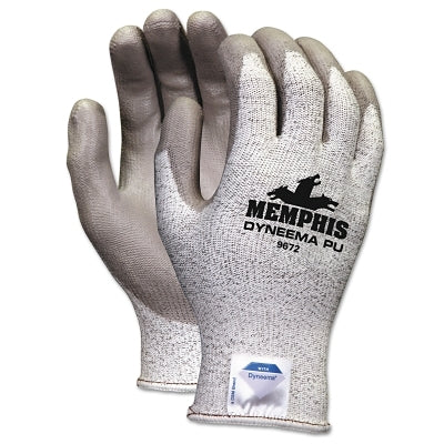 MCR Safety 9672S Dyneema Blend Gloves, Small, Salt-and-Pepper/Gray