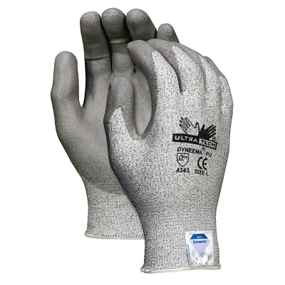 MCR Safety 9676L LARGE ULTRA TECH DYNEEMASTRING KNIT GLOVE BLK/W
