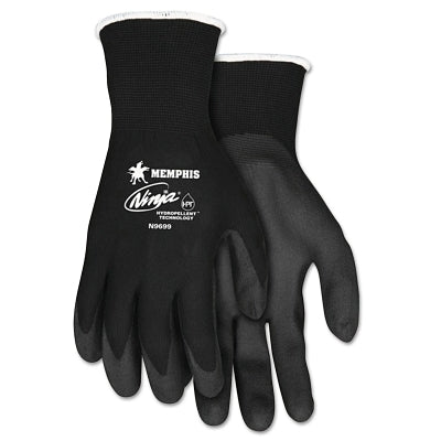 MCR Safety N9699L Ninja HPT Coated Gloves Large Black