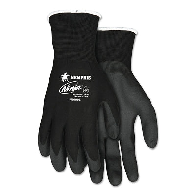 MCR Safety N9699XL Ninja HPT Coated Gloves X-Large Black