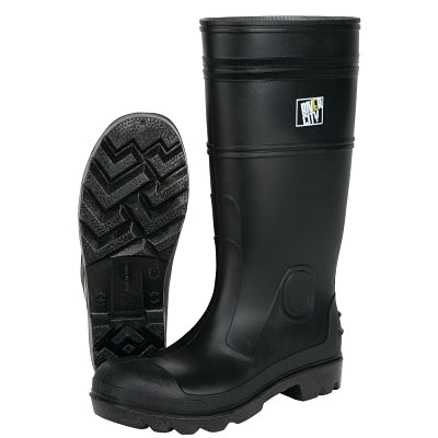 MCR Safety VBS12014 PVC Boot Size 14 16 in Black