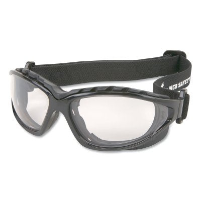 MCR Safety RP310PF Swagger RP3 Series Safety Glasses Clear Lens Polycarbonate Anti-Fog Coating Black Frame