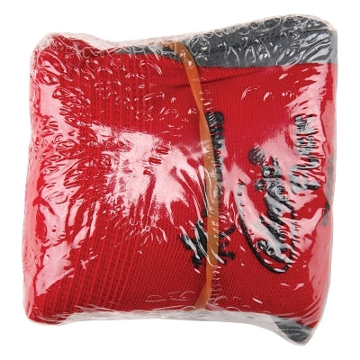 MCR Safety VPN9680M Ninja Flex Nylon Shell Gloves, Medium, Red/Gray