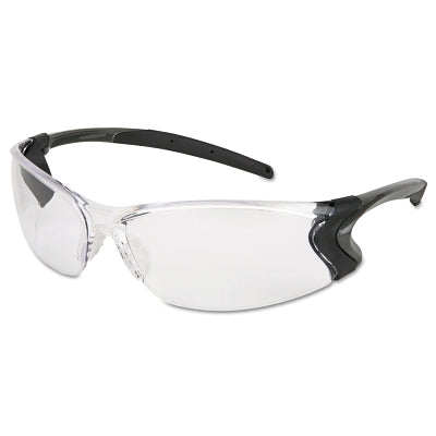 MCR Safety BD110P BD1 Dielectric Frameless Safety Glasses, Polycarbonate Clear Lens, MAX3 Hard Coat, Nylon Temples