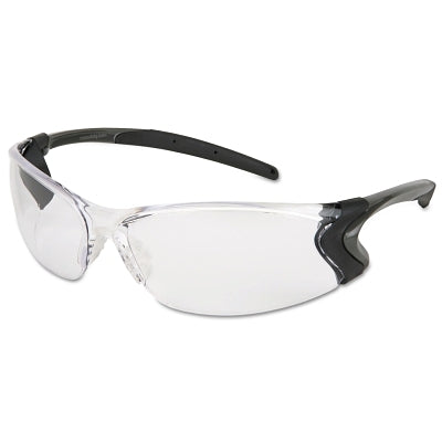 MCR Safety BD110PF BD1 Dielectric Frameless Safety Glasses, Polycarbonate Clear Lens, MAX6 Anti-Fog, Nylon Temples