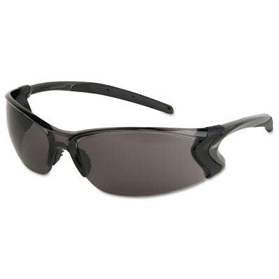 MCR Safety BD112P BD1 Dielectric Frameless Safety Glasses, Polycarbonate Gray Lens, MAX3 Hard Coat, Nylon Temples
