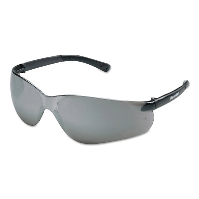 MCR Safety BK117 BearKat BK1 Series Safety Glasses Silver Mirror Lens Duramass Scratch-Resistant Gray Frame