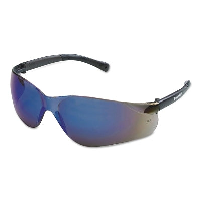 MCR Safety BK118 BearKat BK1 Series Safety Glasses Blue Mirror Lens Duramass Scratch-Resistant Gray Frame