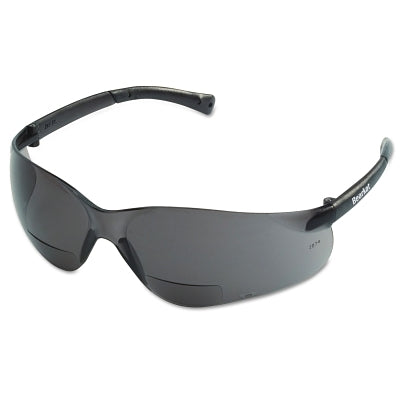 MCR Safety BKH15G BearKat BK1 Series Bifocal Readers Safety Glasses Gray Lens 1.5 Dipter Gray Frame