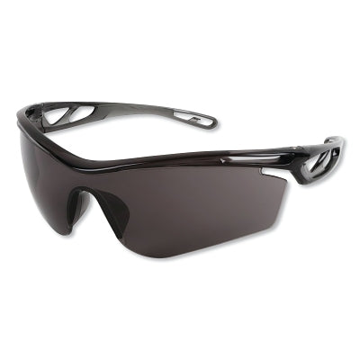 MCR Safety CL412 Checklite CL4 Series Safety Glasses Polycarbonate Gray Lens Polycarbonate Smoke Frame Duramass Hard Coat