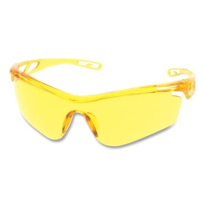 MCR Safety CL410 Checklite CL4 Series Safety Glasses Polycarbonate Clear Lens Polycarbonate Clear Frame Duramass Hard Coat