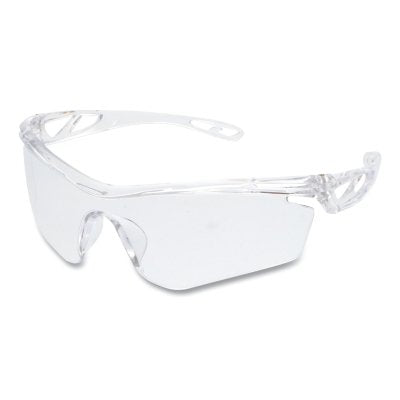 MCR Safety CL400 Checklite CL4 Series Safety Glasses Polycarbonate Clear Lens Polycarbonate Clear Frame Uncoated