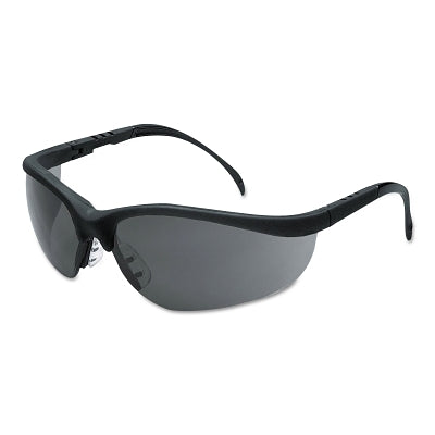 MCR Safety KD112AF Klondike KD1 Series Protective Eyewear Gray Polycarbonate Lens UV-AF Anti-Fog Black Nylon Frame