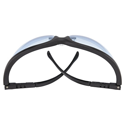 MCR Safety KD113 KLONDIKE BLACK FRAME LIGHT BLUE LENS SFTY SPEC