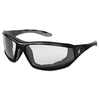 MCR Safety RP210AF Reaper Protective Eyewear, Clear Lens, Duramass Anti-Fog, Black Frame