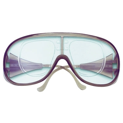 MCR Safety RX110 RX 1000 Protective Eyewear Clear Lens Polycarbonate Smoke Frame Plastic