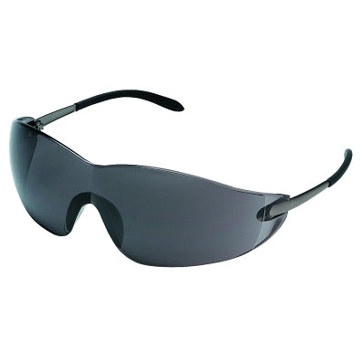 MCR Safety S2112 Blackjack Elite Protective Eyewear Gray Lens Duramass Scratch-Resistant
