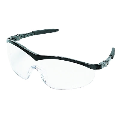 MCR Safety ST110 STORM BLACK FRAME CLEARLENS SAFETY GLASS