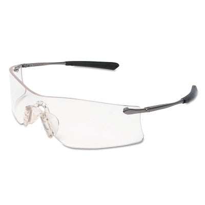 MCR Safety T4110AF RUBICON METAL TEMPLE SAFETY GLASSES CLR AF LENS