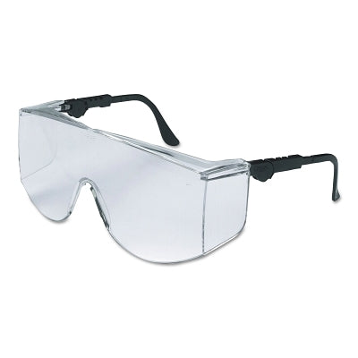 MCR Safety TC110XL Tacoma Protective Eyewear Clear Lens Duramass HC Black/Clear Frame Nylon