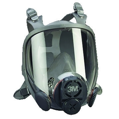 3M 7000126400 Full Facepiece Respirator 6000 Series, Large