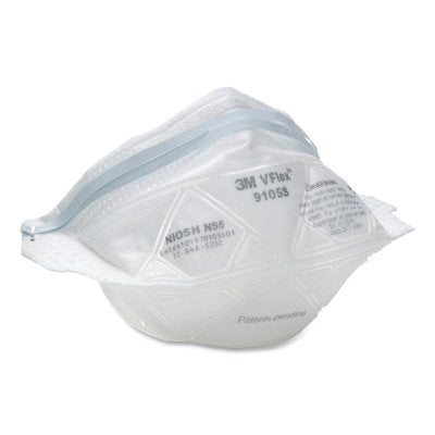 3M 7000030028 VFlex N95 Particulate Respirator, Certain Non-Oil Based Particles, Small