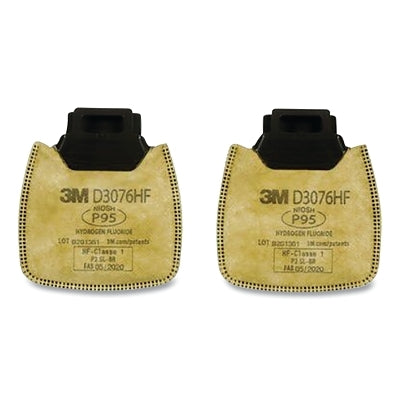 3M 7100213424 Secure Click HF-800 Series Cartridge/Filter, Particulate Filter, P95/HF w/Nuisance AG Relief, Olive