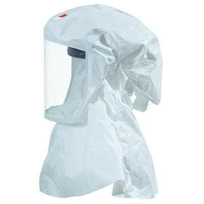 3M 7000029981 S-Series Hoods and Headcover, Hood with Integrated Suspension, M/L, White