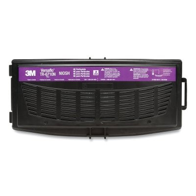 3M 7100019288 Versaflo Filter/Cartridge, HEPA Filter, TR-600/TR-800 Series PAPRs, Magenta, 40 EA/CA