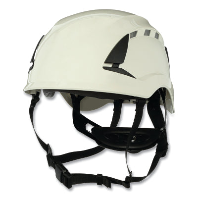 3M 7100175578 SecureFit Safety Helmet, Vented, White