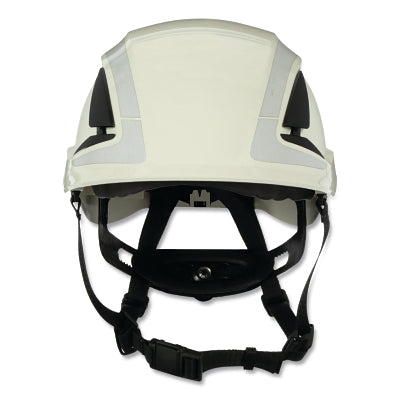 3M 7100175554 SecureFit Safety Helmet, w/Reflective Tape, White
